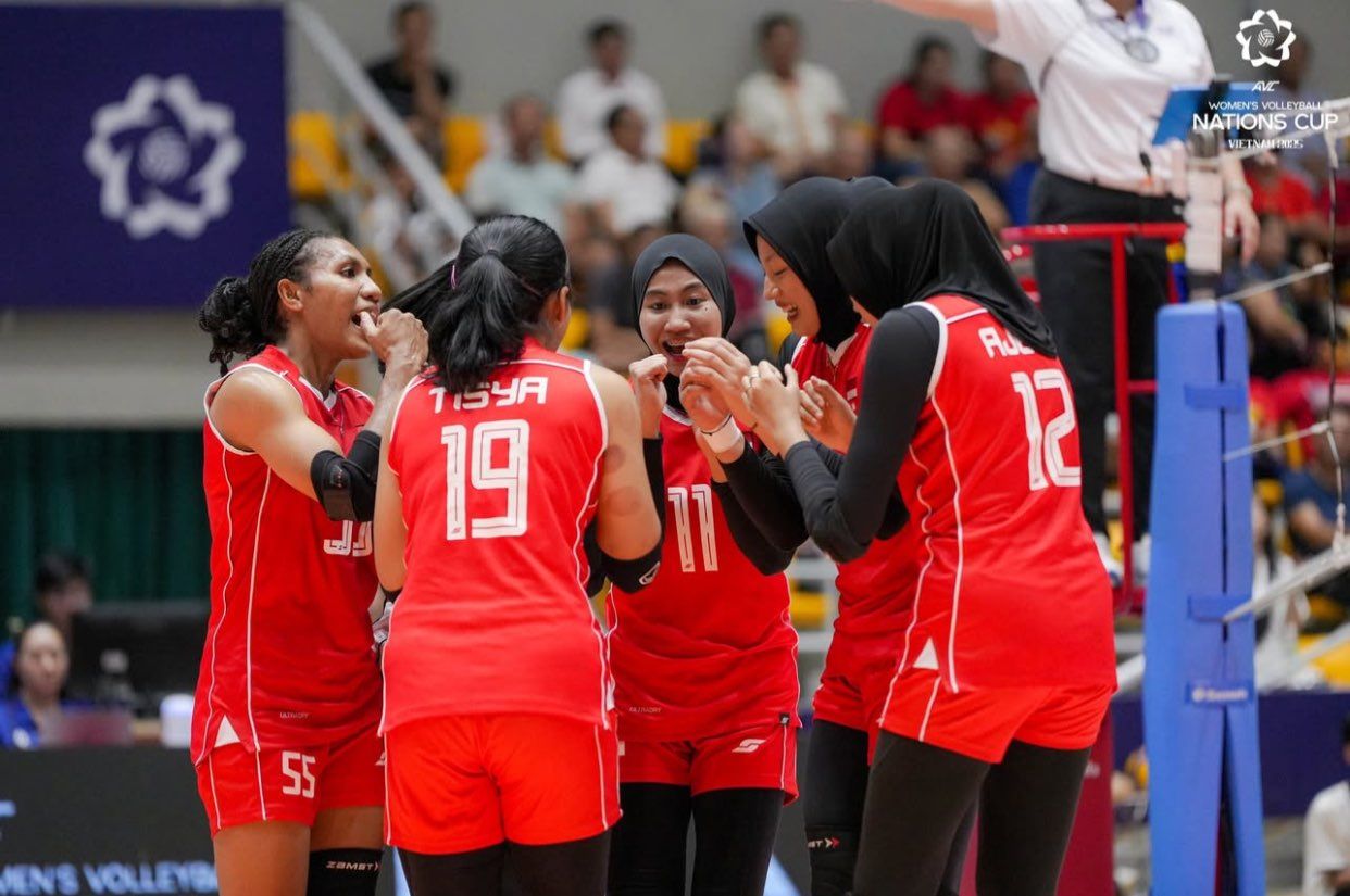Voli Putri Indonesia Kunci Peringkat Lima Asia